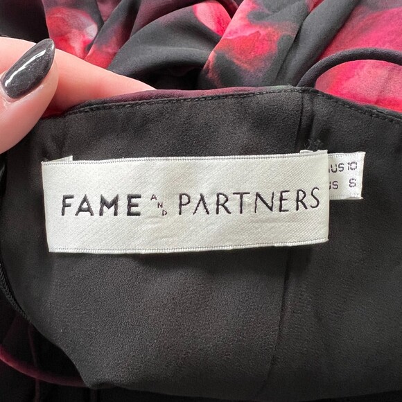 Fame and Partners Maxi Dress Gown Floral Rose 6 - Picture 7 of 7